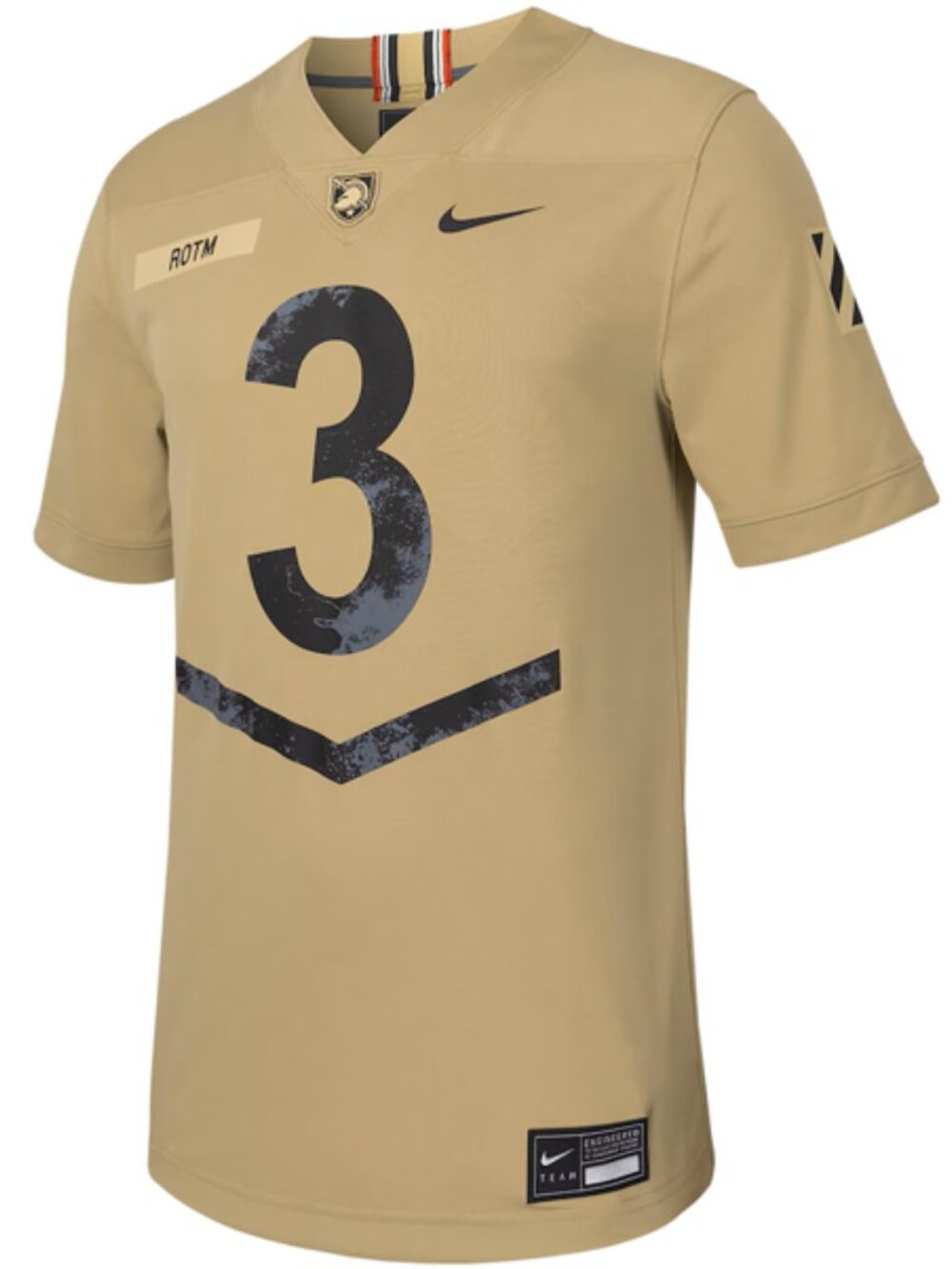 Army Black Knights Nike 2023 Rivalry Collection Football Jersey #3, Med, NWT